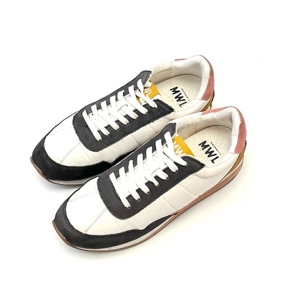 Madewell League Sneakers in Washed Nubuck and Suede Women’s Size 8.5 - Picture 4 of 10